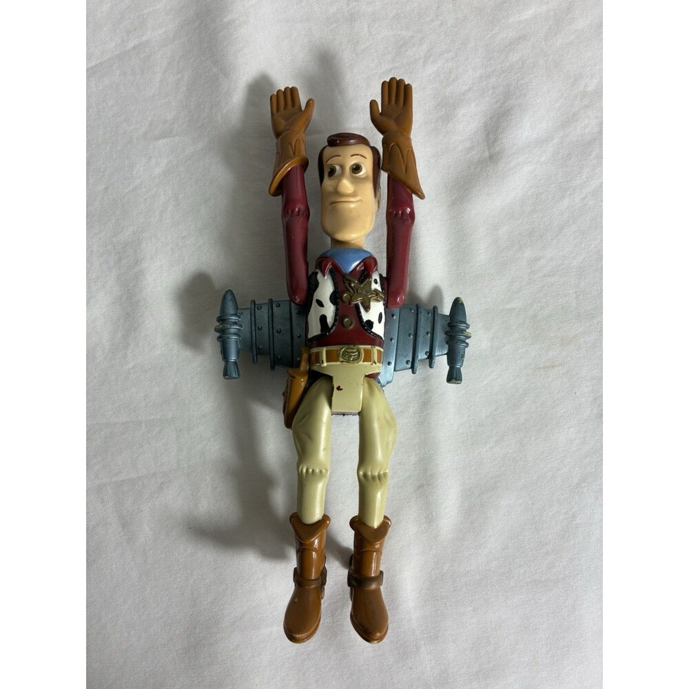 SHERIF WOODY W/ROCKET TOY STORY 6” ACTION FIGURE DISNEY /PIXAR TOY VINTAGE